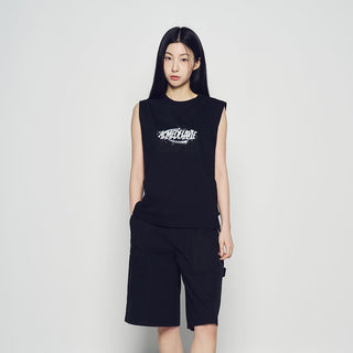 UNIVERSE GRADATION WOMAN SLEEVELESS BLACK
