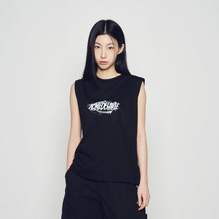 UNIVERSE GRADATION WOMAN SLEEVELESS BLACK