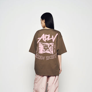 ADLV ALIEN SHORT SLEEVE T-SHIRT COCOA