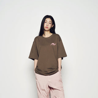 ADLV ALIEN SHORT SLEEVE T-SHIRT COCOA