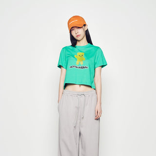 TUFT EMBROIDERY LOGO BALL CAP ORANGE