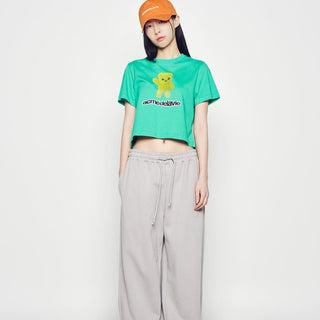 OVERSIZE JOGGER PANTS GRAY