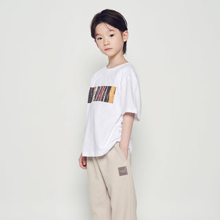 KIDS ARCHIVE LOGO SHORT SLEEVE T-SHIRT WHITE