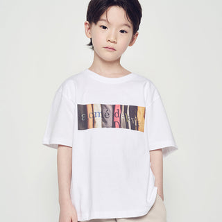 KIDS ARCHIVE LOGO SHORT SLEEVE T-SHIRT WHITE