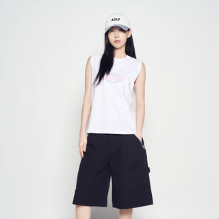 UNIVERSE GRADATION WOMAN SLEEVELESS WHITE