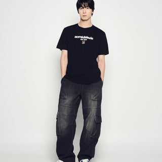 AC POINT STANDARD SHORT SLEEVE T-SHIRT BLACK