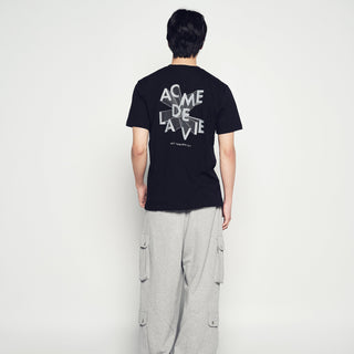 3D LOGO STANDARD SHORT SLEEVE T-SHIRT BLACK