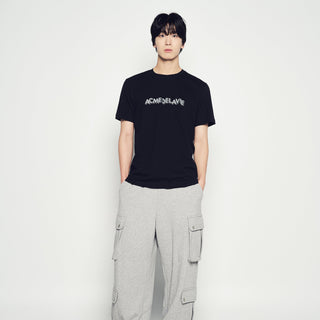 3D LOGO STANDARD SHORT SLEEVE T-SHIRT BLACK