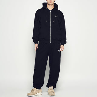 BORDER LINE LONG PANTS BLACK