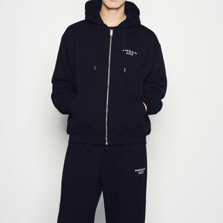 BORDER LINE LONG PANTS BLACK