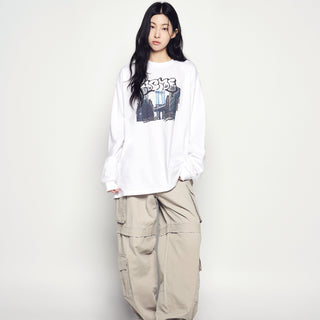 BROOKLYN BRIDGE LONG SLEEVE WHITE
