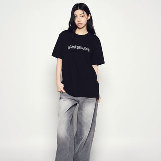 3D LOGO STANDARD SHORT SLEEVE T-SHIRT BLACK