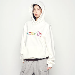 COLOR LOGO HOODIE CREAM