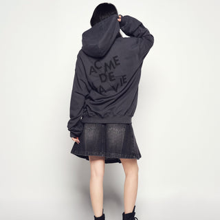 3D LOGO HOODIE CHARCOAL