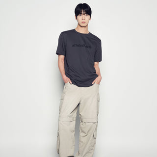 3D LOGO STANDARD SHORT SLEEVE T-SHIRT CHARCOAL