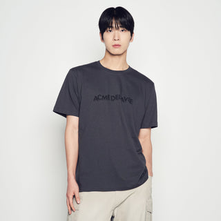 3D LOGO STANDARD SHORT SLEEVE T-SHIRT CHARCOAL