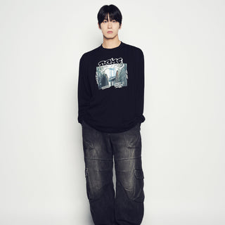 BROOKLYN BRIDGE LONG SLEEVE BLACK