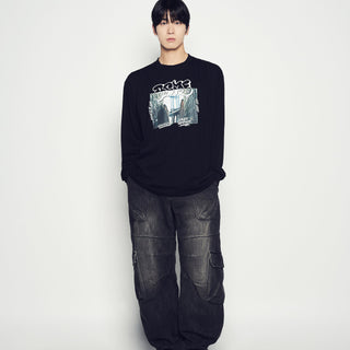 BROOKLYN BRIDGE LONG SLEEVE BLACK