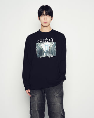 BROOKLYN BRIDGE LONG SLEEVE BLACK