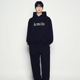 COLOR LOGO HOODIE BLACK