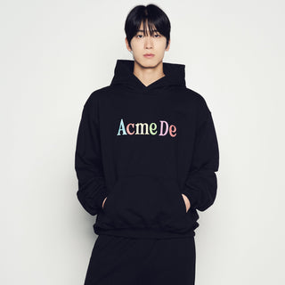 COLOR LOGO HOODIE BLACK