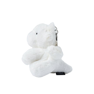 FUZZY DRAGON DOLL KEY RING CREAM