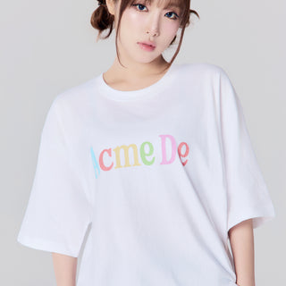 COLOR LOGO SHORT SLEEVE T-SHIRT WHITE