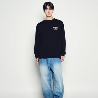 AC BEAR GRAFFITI LONG SLEEVE BLACK