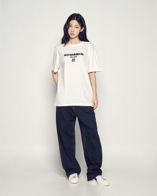 AC POINT STANDARD SHORT SLEEVE T-SHIRT CREAM