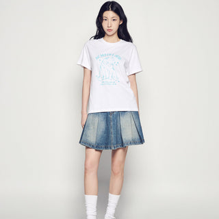 WOMAN POLAR BEAR SHORT SLEEVE T-SHIRT WHITE
