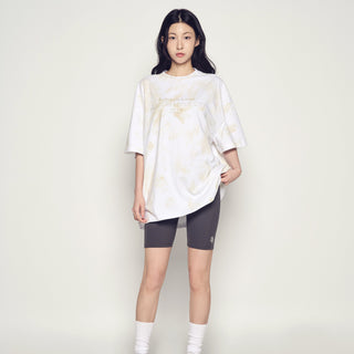 DIRTY WASHED SHORT SLEEVE T-SHIRT WHITE