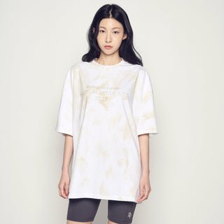 DIRTY WASHED SHORT SLEEVE T-SHIRT WHITE