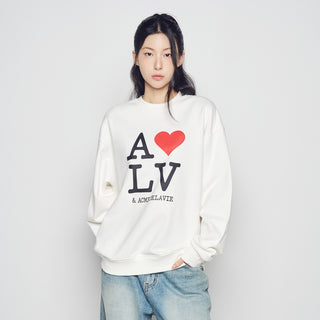 LOVE ADLV SWEATSHIRT CREAM