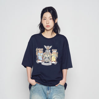 NY HOMMAGE SHORT SLEEVE T-SHIRT DARK NAVY