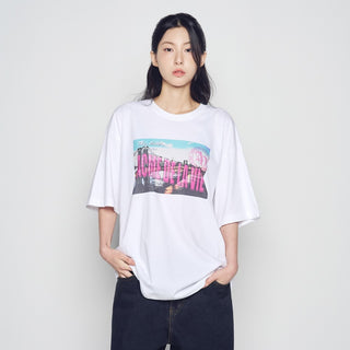 NY CITY SHORT SLEEVE T-SHIRT WHITE