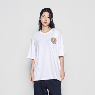 ADLV BALLOON SHORT SLEEVE T-SHIRT WHITE
