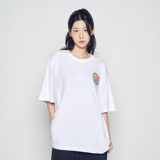ADLV BALLOON SHORT SLEEVE T-SHIRT WHITE