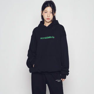 CONNECT GRASS HOODIE BLACK