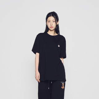 AC BEAR WAPPEN STANDARD SHORT SLEEVE T-SHIRT BLACK