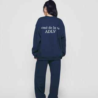 BASIC LOGO NAPPING SWEATSHIRT DARK NAVY
