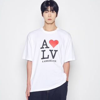 LOVE ADLV SHORT SLEEVE T-SHIRT WHITE