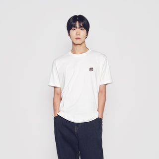 AC BEAR WAPPEN STANDARD SHORT SLEEVE T-SHIRT CREAM