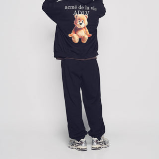 AC BEAR BASIC LOGO ZURRY PANTS BLACK