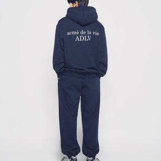 BASIC LOGO NAPPING ZURRY PANTS DARK NAVY