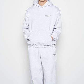 BASIC LOGO NAPPING ZURRY PANTS MELANGE