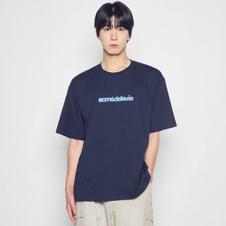 CONNECT GRASS SHORT SLEEVE T-SHIRT DARK NAVY