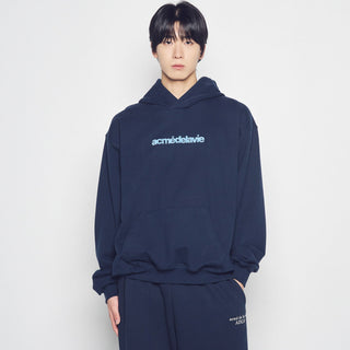 CONNECT GRASS HOODIE DARK NAVY