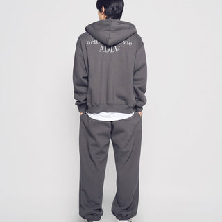 BASIC LOGO NAPPING ZURRY PANTS CHARCOAL