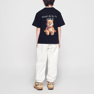 KIDS AC BEAR BASIC LOGO ZURRY PANTS CREAM