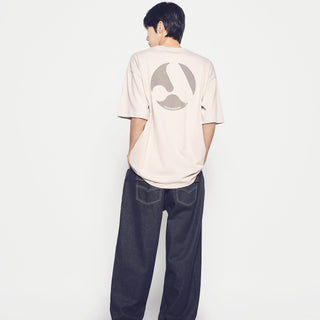 ROLL UP DENIM PANTS NAVY